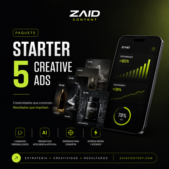Starter — 5 Creative Ads